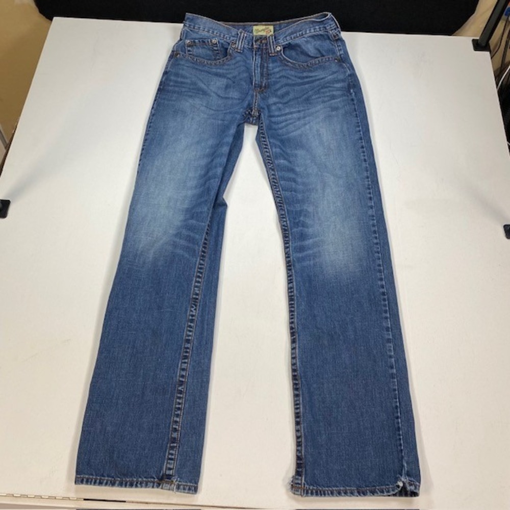 Wrangler 20X Style 33 Extreme Relaxed Fit Jeans Blue Denim Men 33x35 Medium Wash